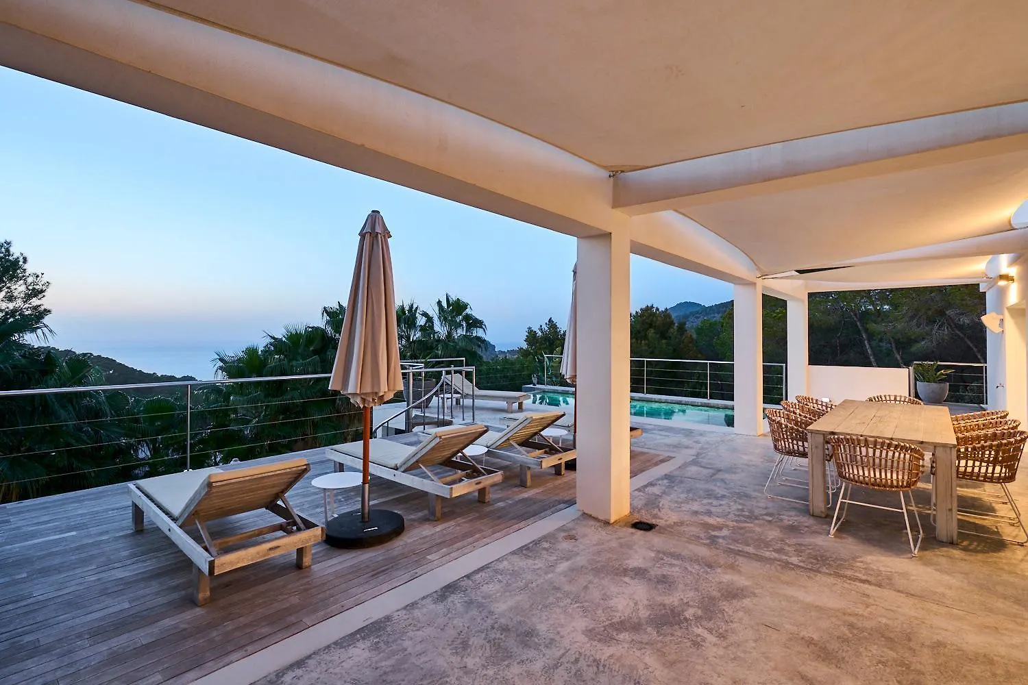 Villa In Cala Salada Sleeps 14 San Antonio  Spain