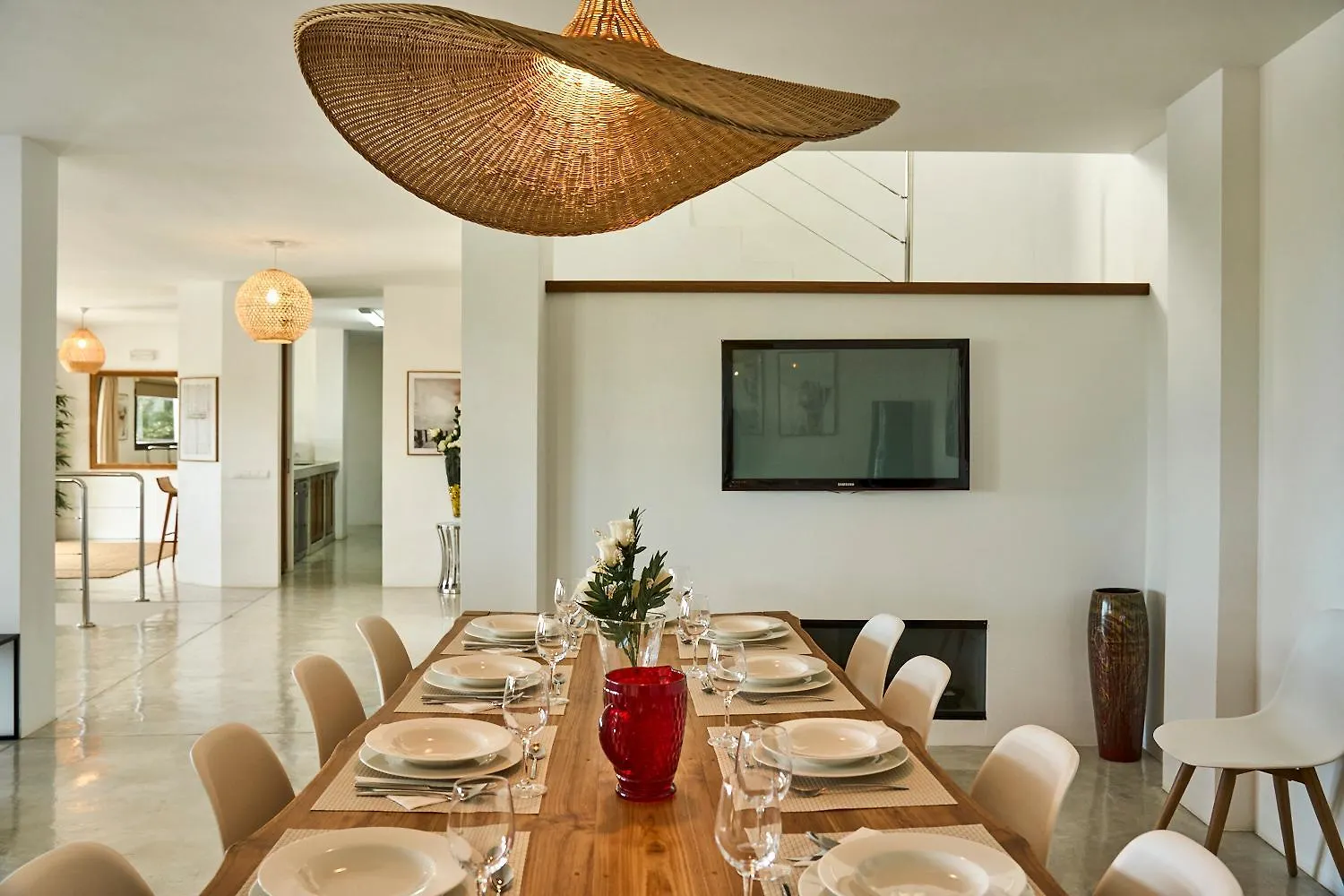 Villa In Cala Salada Sleeps 14 San Antonio