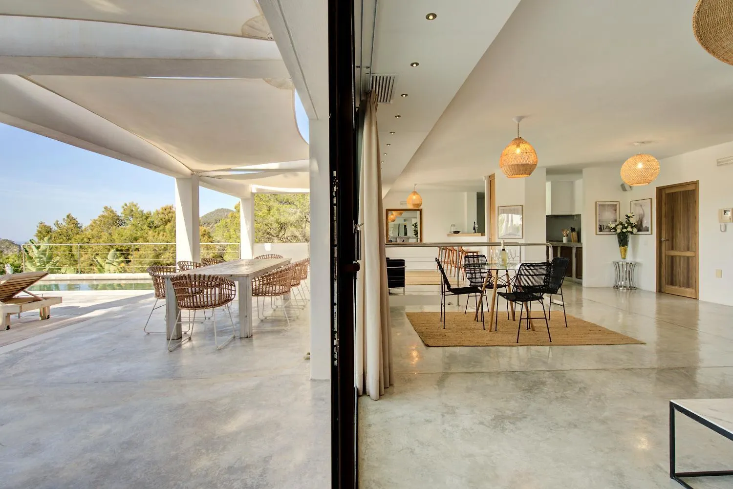 Villa In Cala Salada Sleeps 14 San Antonio