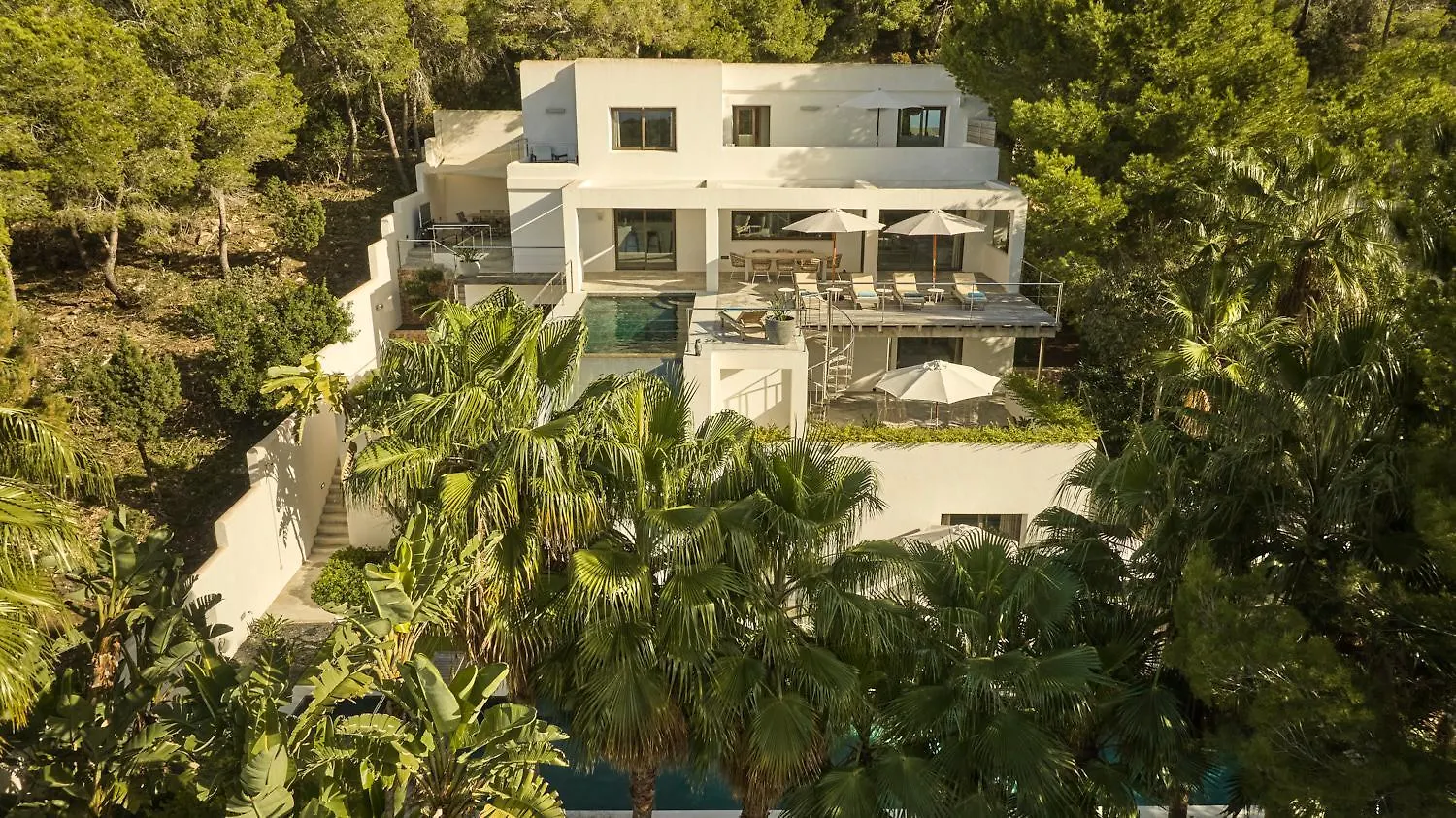 Villa In Cala Salada Sleeps 14 San Antonio