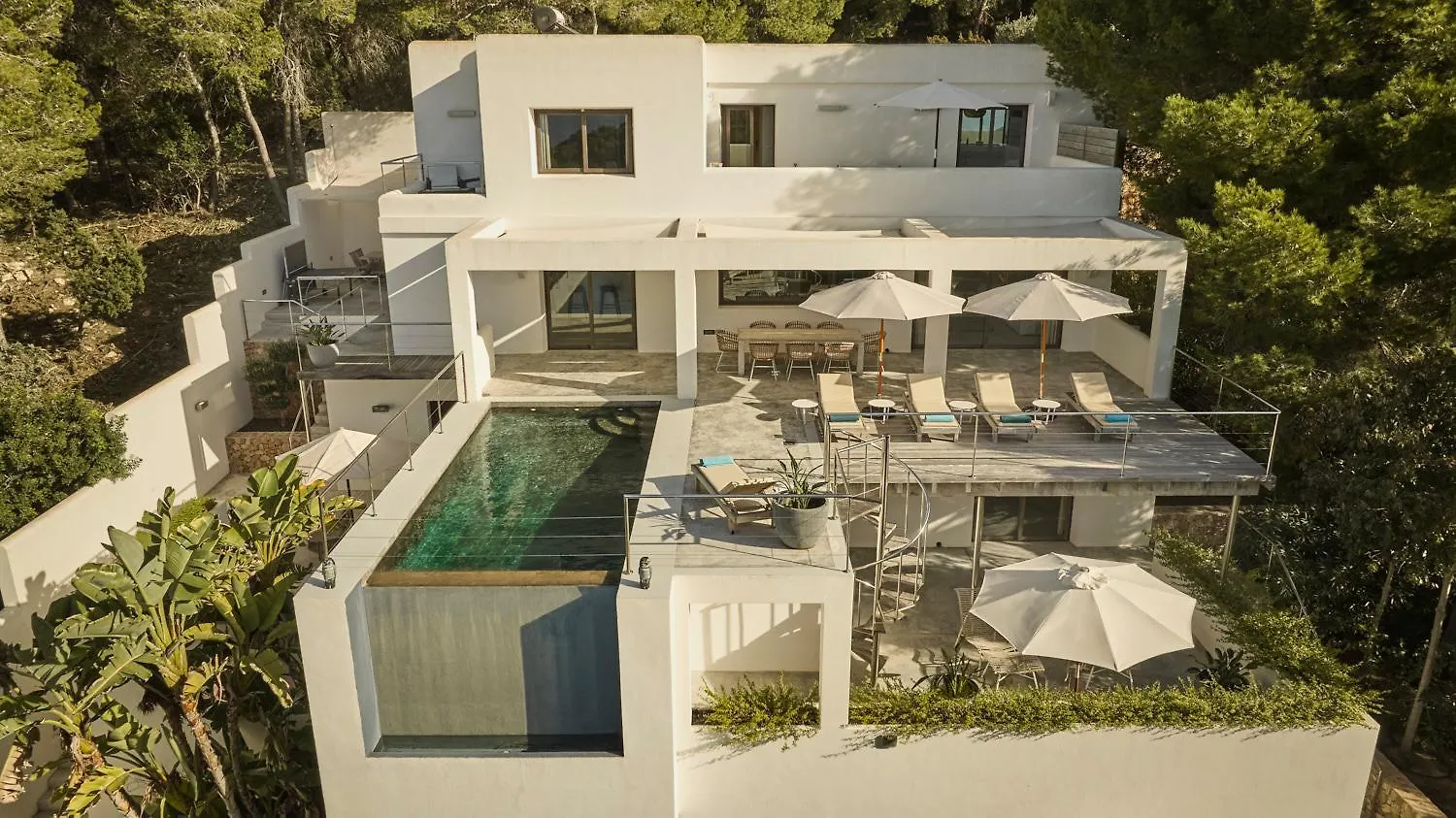 Villa In Cala Salada Sleeps 14 San Antonio
