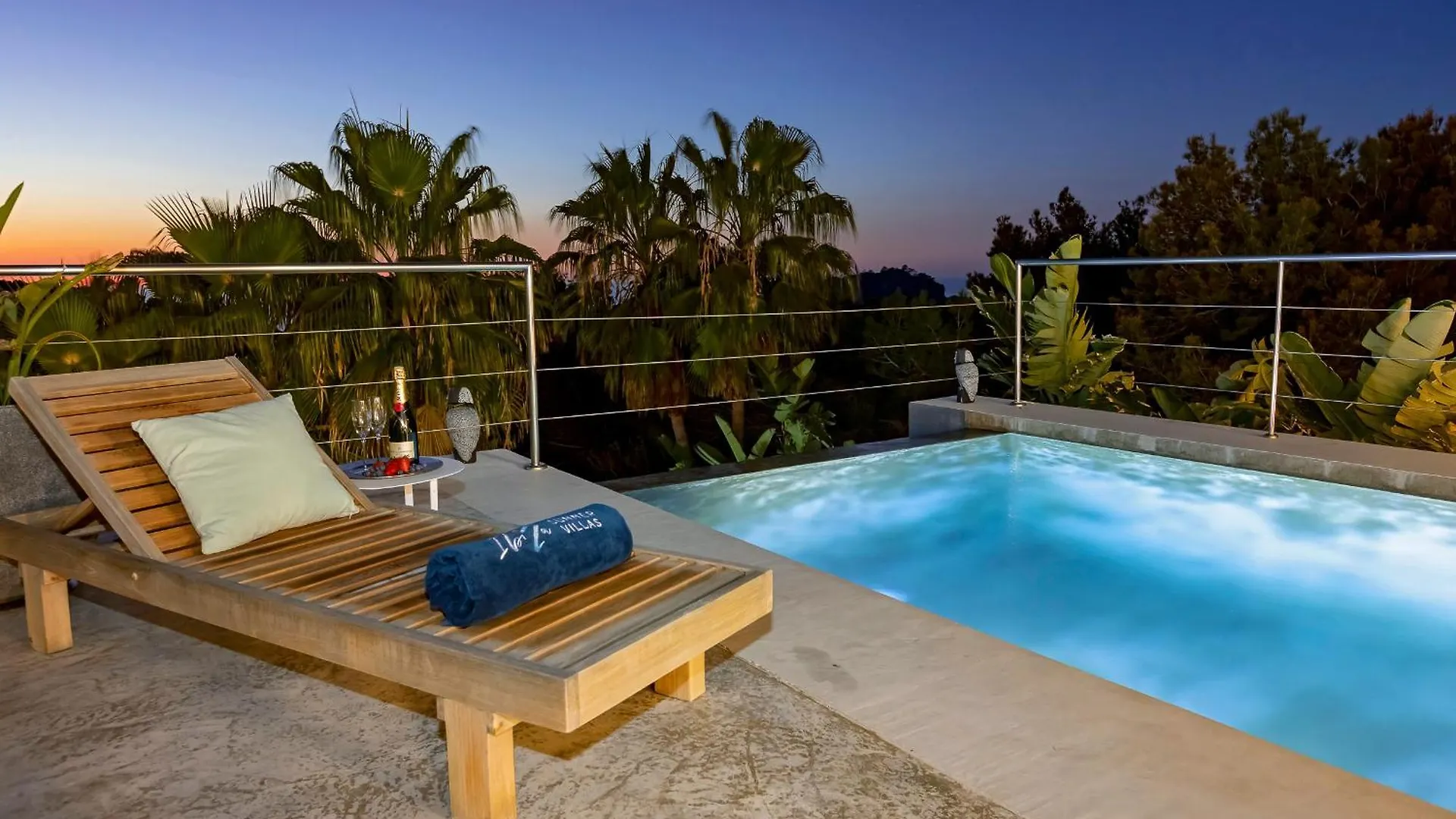 Villa In Cala Salada Sleeps 14 San Antonio  Spain