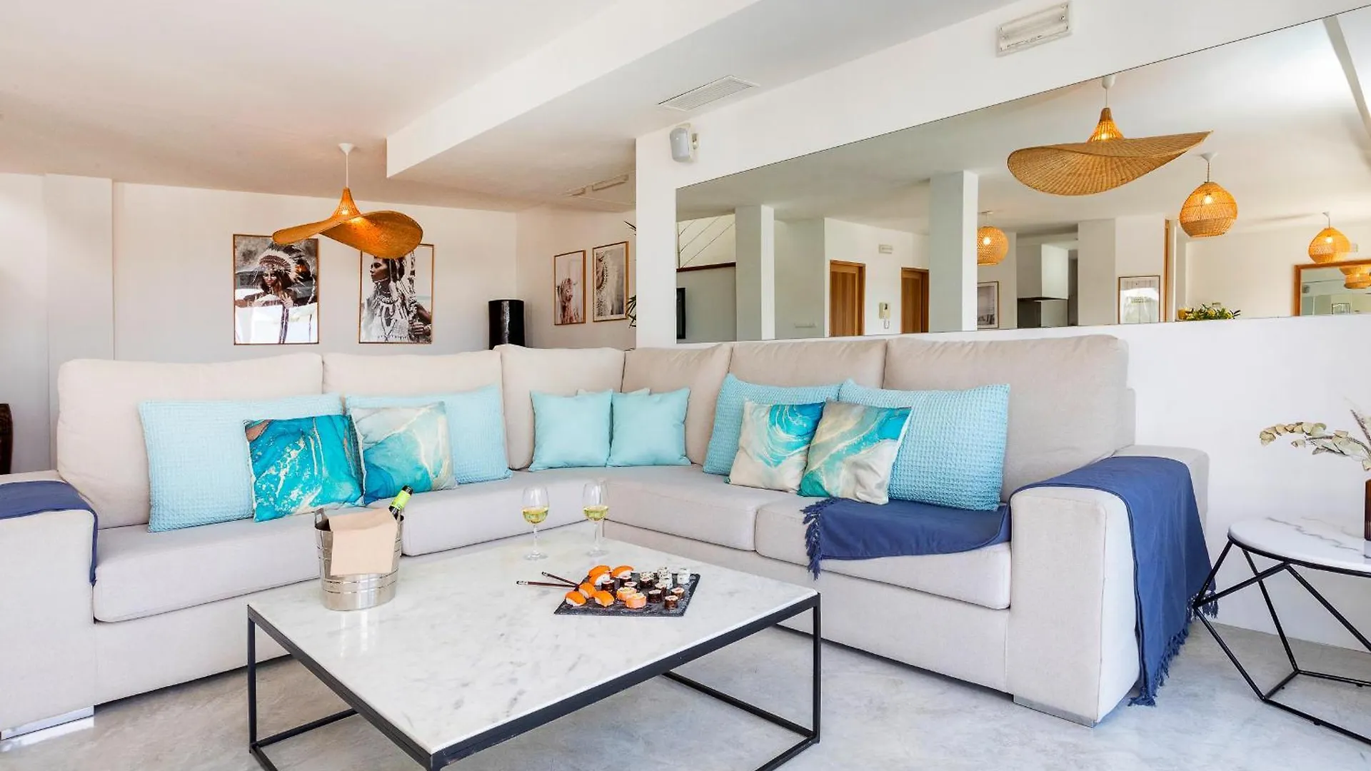Villa In Cala Salada Sleeps 14 San Antonio