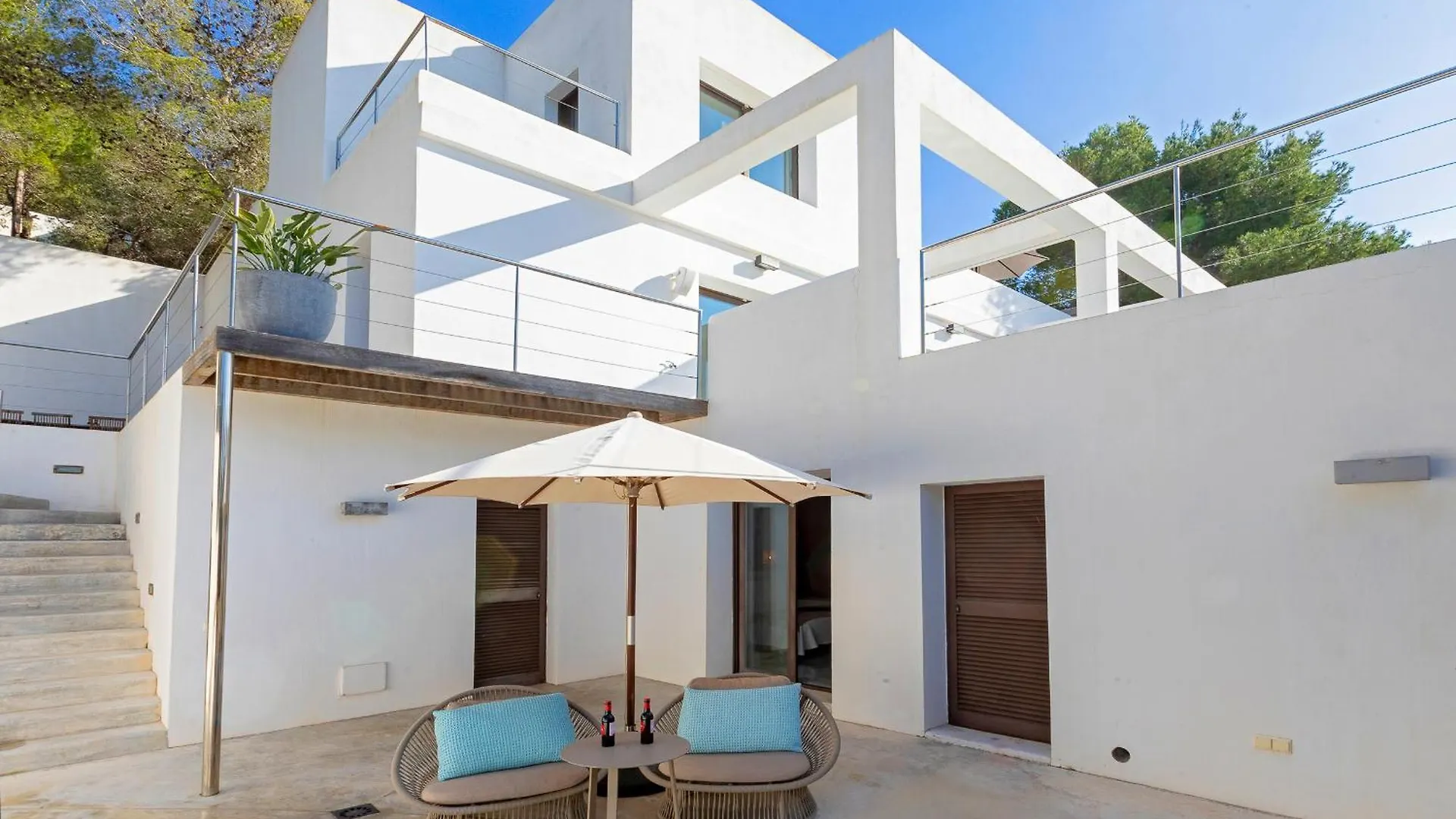 Villa In Cala Salada Sleeps 14 San Antonio  Spain