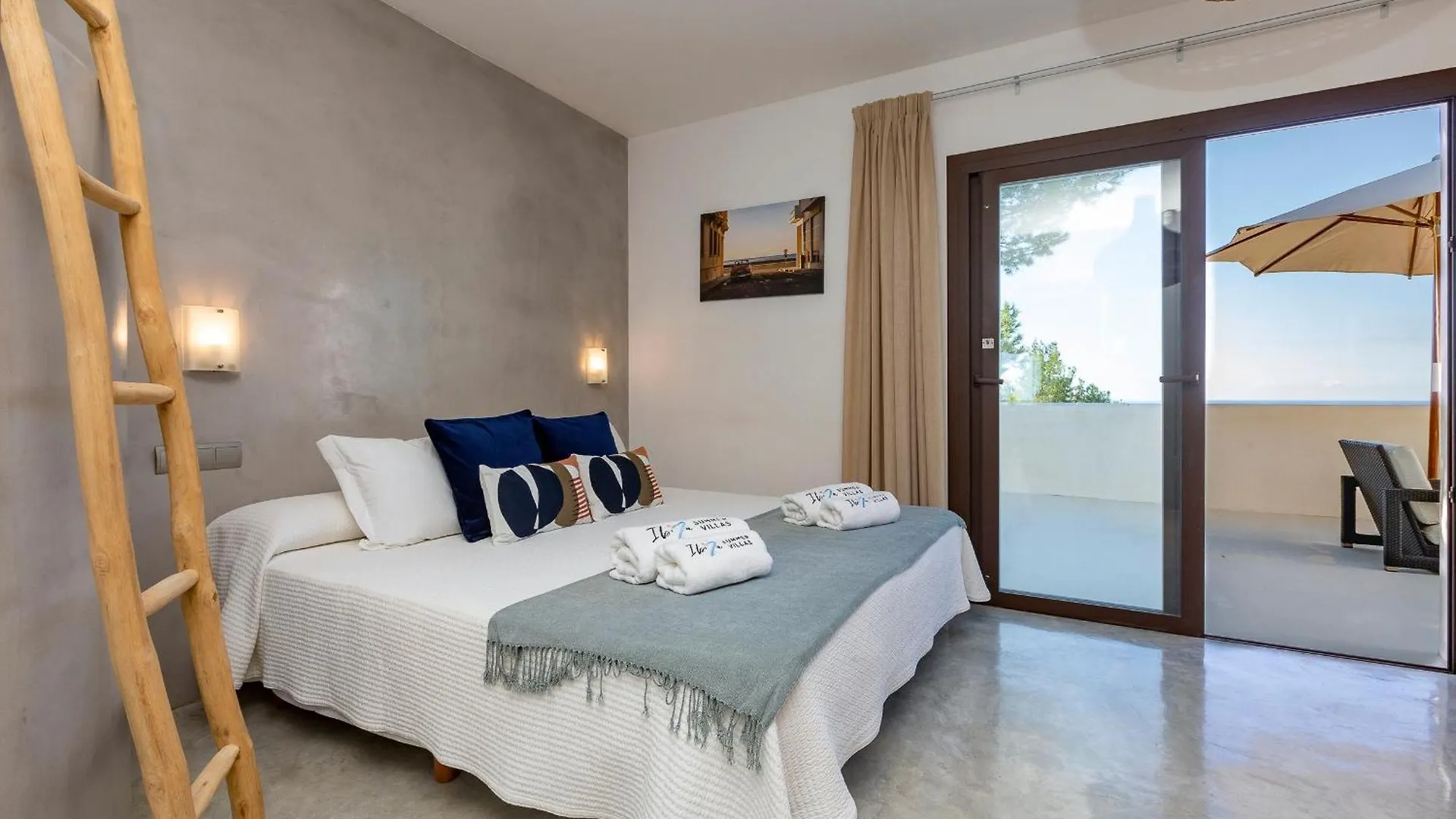 Villa In Cala Salada Sleeps 14 San Antonio  Spain