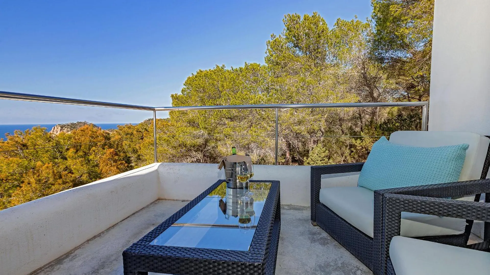 Villa In Cala Salada Sleeps 14 San Antonio
