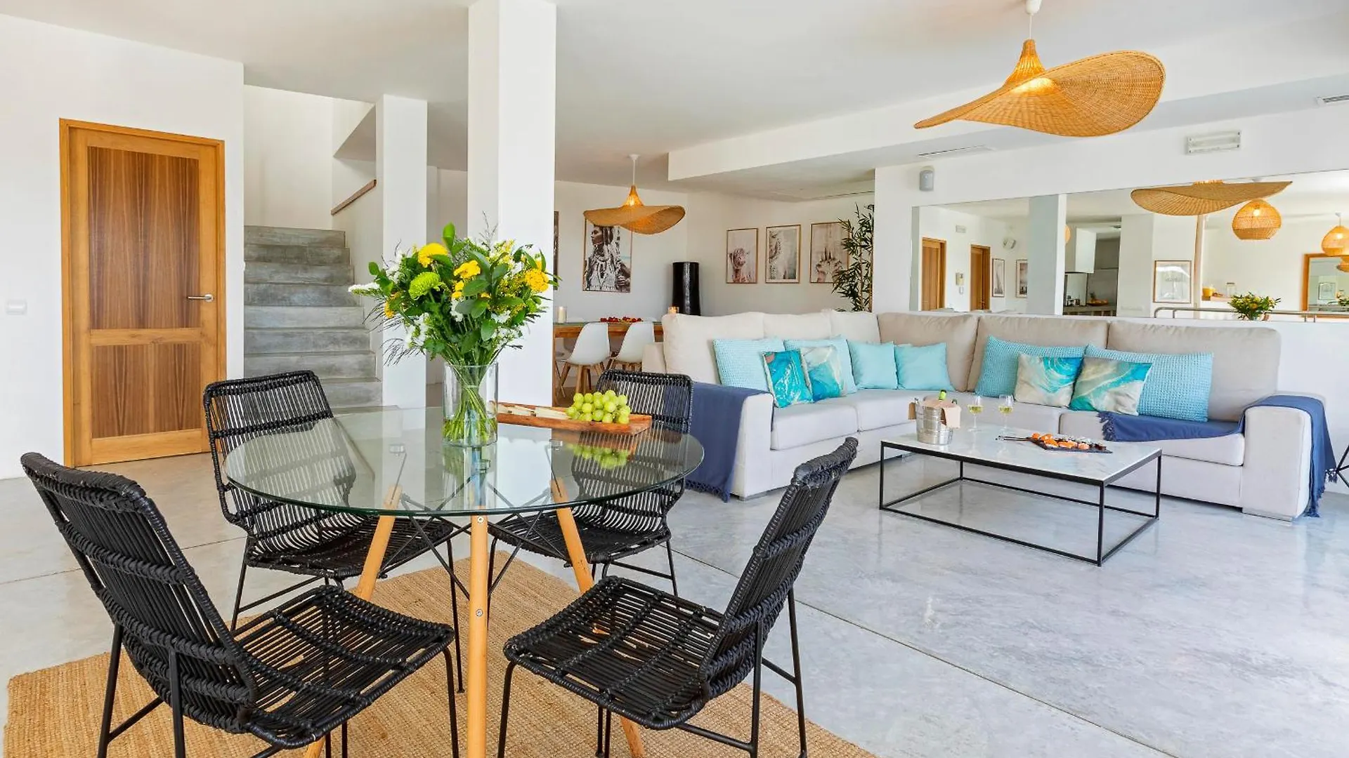 Villa In Cala Salada Sleeps 14 San Antonio  Spain