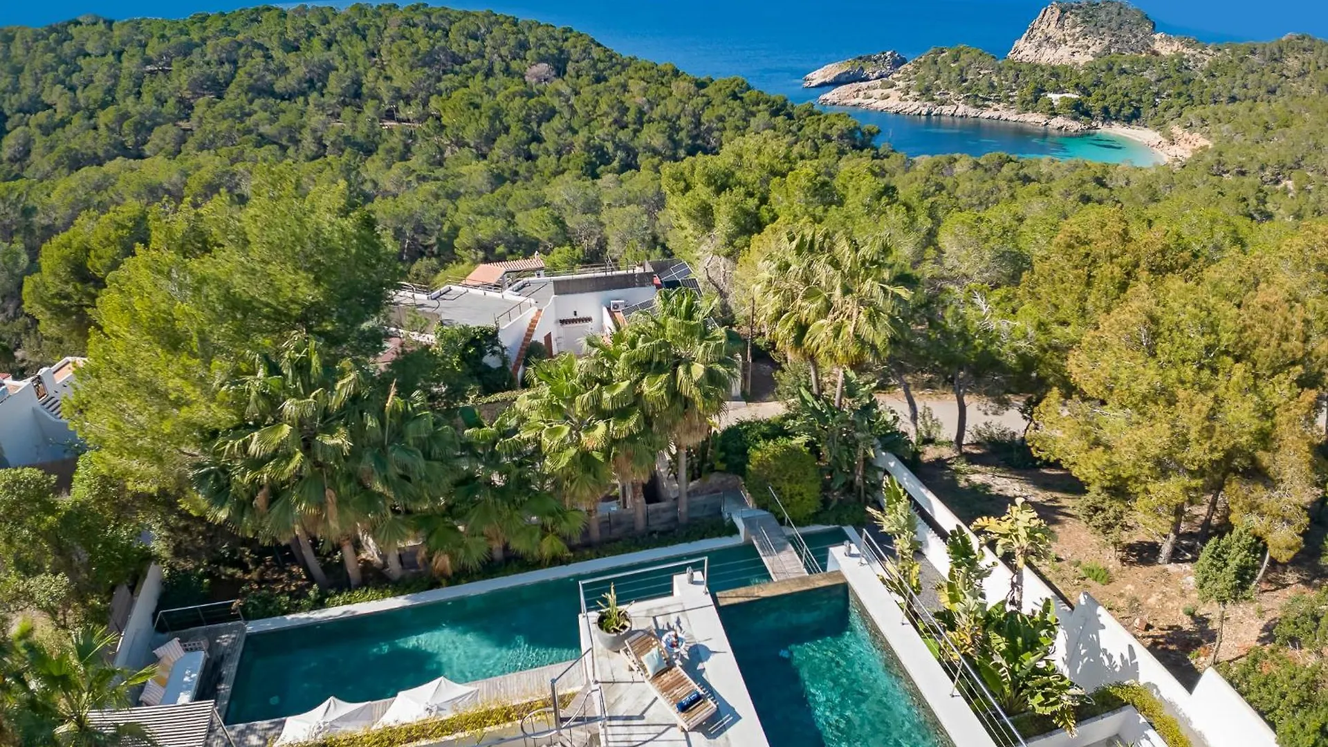 Villa In Cala Salada Sleeps 14 San Antonio  San Antonio (Ibiza)